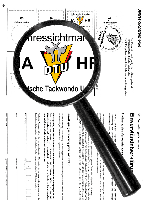 Jahressichtmarke